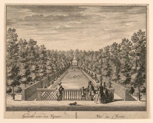 Vista Sobre A Lagoa; Vue du Vivier de Unknown artist