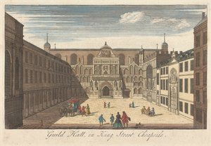 Salão do Grémio em King Street, Cheapside de Unknown artist