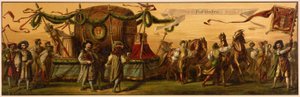Hans Makarts procissão da cidade de Viena de Unknown artist