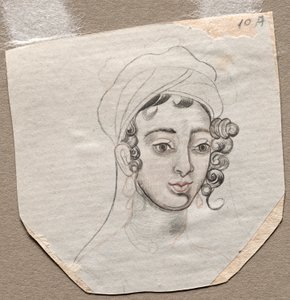 Cabeça de um jovem de Unknown artist