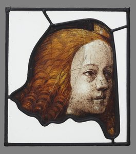 Cabeça de um anjo do Juízo Final de Unknown artist