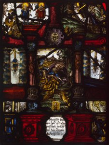 Painel heráldico de Sansão e o Leão de Unknown artist