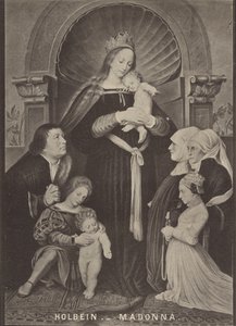 Holbein - Madonna de Unknown artist