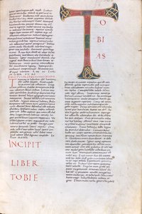 Incipit do Livro de Tobias de Unknown artist