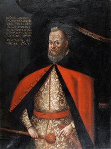 Jan Karol Chodkiewicz, grand hetman de Lituanie - Retrato de Jan Karol Chodkiewicz (1560-1621) , Anônimo . Óleo sobre tela de Unknown artist