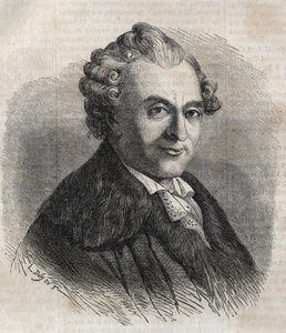 Jean Michel Sedaine. dramaturgo francês 1719-1797 de Unknown artist
