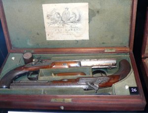 Conjunto de duelos Joseph Manton Gun de Unknown artist