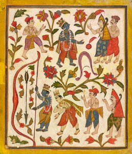 Krishna e o Arco, fólio 24 do 