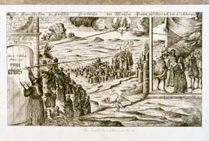 LUTHER Martin: Impressão alegórica do sonho de Frederico, o Sábio, príncipe de Saxe... (gravura) de Unknown artist