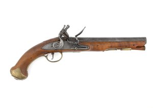 Pistola de flintlock do Light Dragoon de Unknown artist