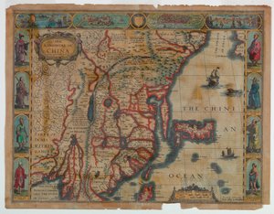 Mapa da China de Unknown artist