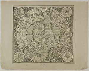 Mapa da Projeção de Mercator de Unknown artist