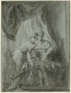 Marte, Vénus e Cupido de Unknown artist