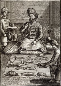 Méhémet Réza Beg, Embaixador da Pérsia, início do século XVIII. de Unknown artist