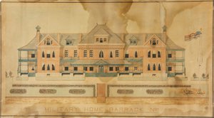 Quartel do Lar Militar n.º 1, desenho de apresentação de Unknown artist