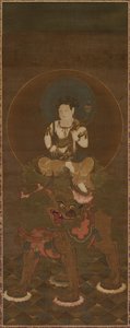 Manju com cinco galinhas (Gokei Manju) de Unknown artist