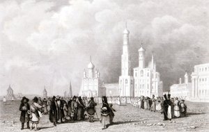 Moscovo. Igreja de Ivan Velik de Unknown artist