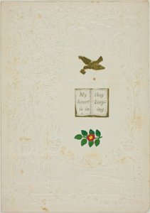 O meu coração está à tua guarda (Valentine) de Unknown artist