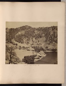 Nynee Tal, antes do deslizamento de terras, 1881 de Unknown artist