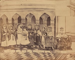 [Pintura representando os Nawabs de Awadh, Índia]. de Unknown artist