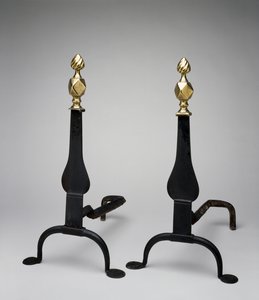 Par de Andirons de Unknown artist