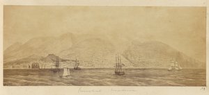 [Panorama do porto, Funchal, Madeira]. de Unknown artist
