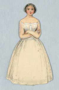 Boneca de papel em anáguas de Unknown artist
