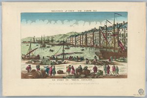 Peep-show, o porto da velha Toulon de Unknown artist