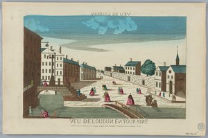Peep-show, Veu de Londun em Touraine de Unknown artist