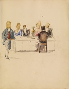 [Colagem de fotografias de um jantar]. de Unknown artist
