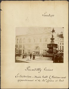 [Piccadilly Circus e Criterion Theatre]. de Unknown artist