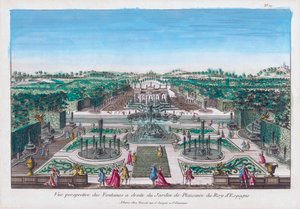 Jardins de prazer do Rei de Espanha de Unknown artist