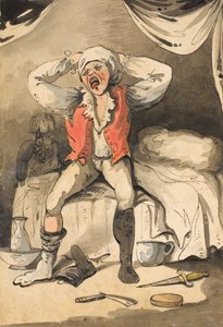 Pon vida não posso suportar essas marchas melhor morrer de uma vez sobre a cama de honra , 1796 de Unknown