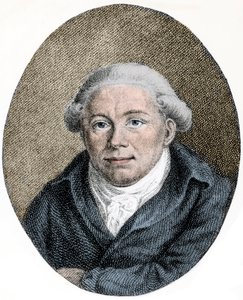 Retrato Georg Christoph Lichtenberg (1742-1799) cientista alemão, satirista e anglófilo - gravura - de Unknown artist