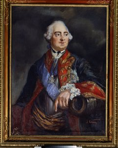 Retrato do matemático Leonard Euler (1707-1783) (Retrato do matemático Leonhard Euler). Pintura anônima. Óleo sobre tela, 79 x 69,5 cm de Unknown artist