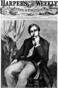 Retrato de Albert Edward, Príncipe de Gales (Edward VII) (1841-1910). Capa do Harper
