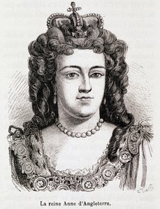 Retrato de Ana de Inglaterra. de Unknown artist
