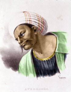 Retrato de Averroes (1126 - 1198). de Unknown artist