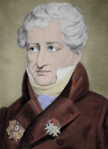 Retrato do Barão Georges Cuvier (1769-1832), naturalista francês. de Unknown artist