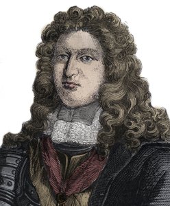 Retrato de Charles Auguste de La Fare Comte de Laugeres (1644-1712), poeta francês de Unknown artist
