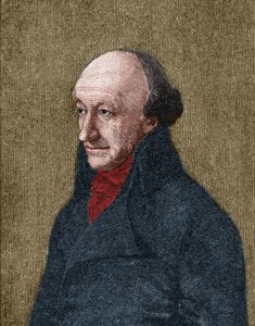 Retrato de Christoph Martin Wieland (1733-1813) poeta, tradutor e editor alemão. de Unknown artist