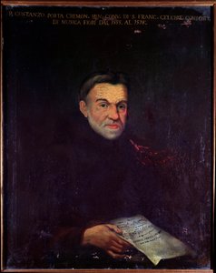 Retrato de Costanzo Porta, compositor italiano (pintura de Unknown artist