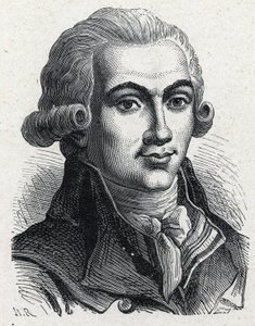 Retrato de Elie Guadet (1758-1794), revolucionário francês. de Unknown artist