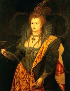 Retrato de Isabel I de Inglaterra (pintura) de Unknown artist