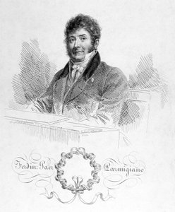 Retrato de Ferdinando Paer (1771 - 1839). Foi mestre de capela de Napoleão I e depois diretor da Ópera Comique. de Unknown artist