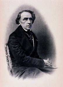 Retrato de Giacomo Meyerbeer (gravura) de Unknown artist