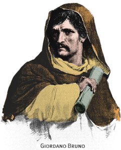 Retrato de Giordano Bruno (1548-1600). de Unknown artist