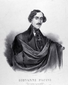 Retrato de Giovanni Pacini, compositor italiano (1796-1867). de Unknown artist