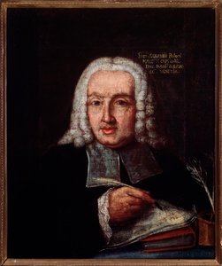 Retrato de Giuseppe Giacomo Saratelli (1714-1762), compositor e organista italiano Anônimo. Século XVIII. Bolonha, Museo Museo civico de Unknown artist