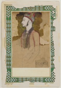 Retrato de Ibrahim Adil Shah II, de Bijapur (d.1626) (?) de Unknown artist